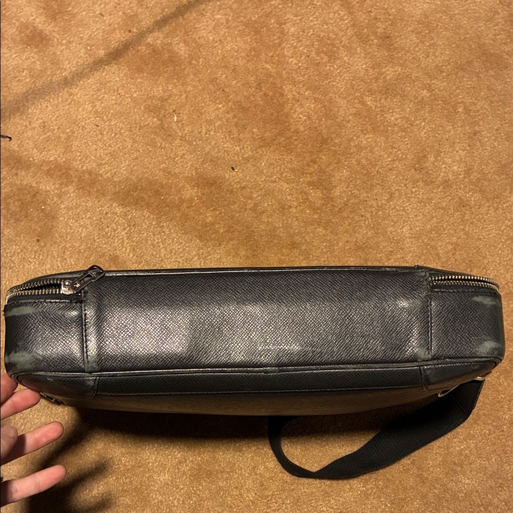 Louis Vuitton Armand Taurillon Leather Black Briefcase - Picture 8 of 9